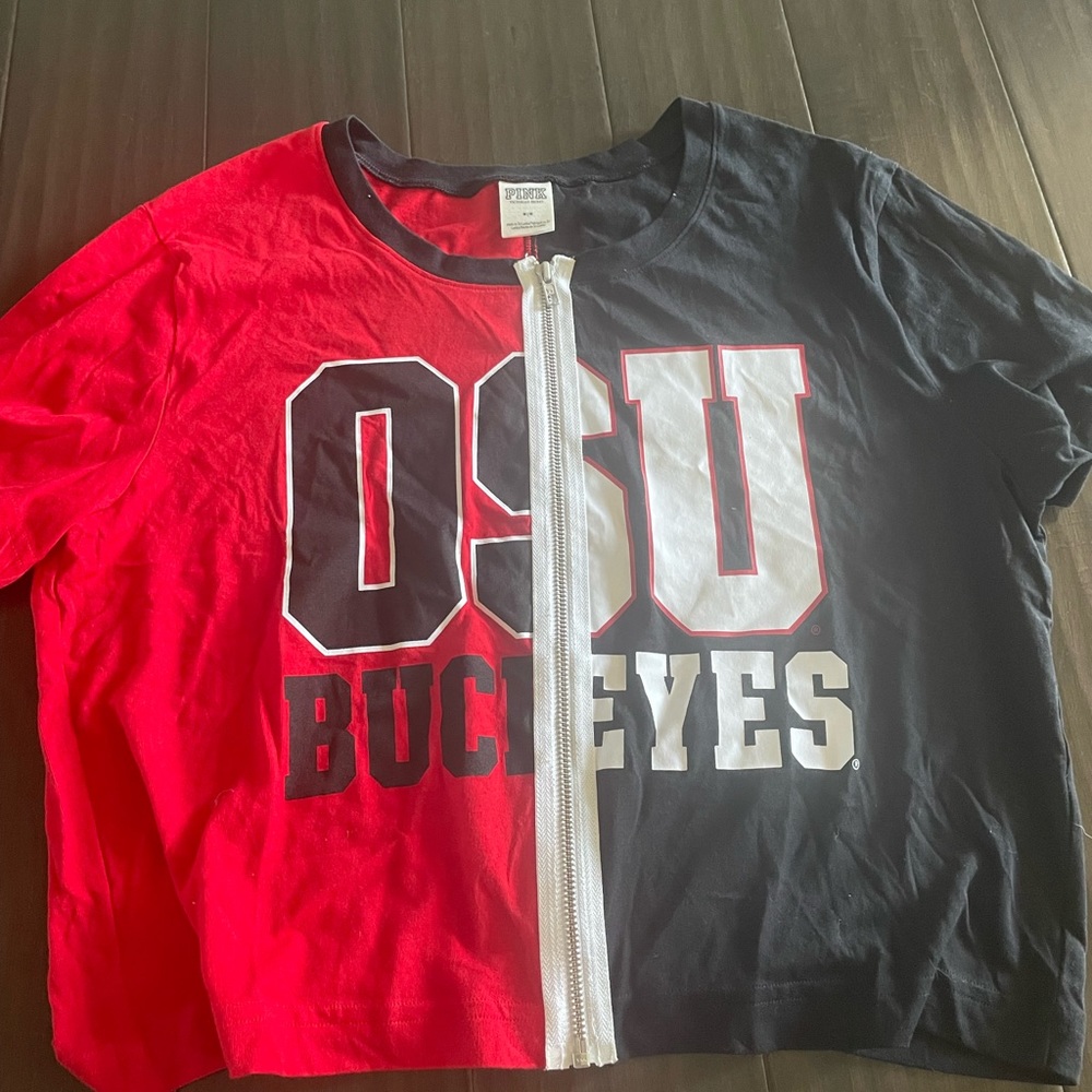 PINK Ohio State short sleeve